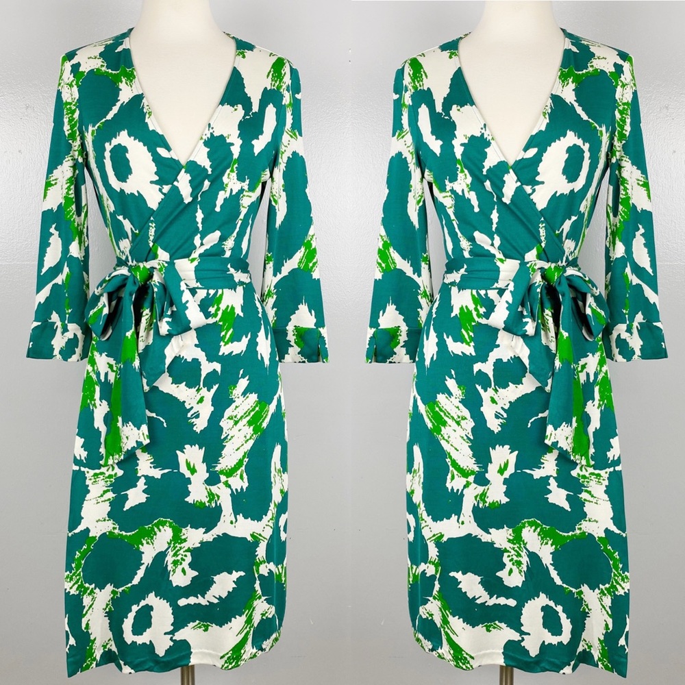 Vintage Diane Von Furstenberg Silk Wrap Dress